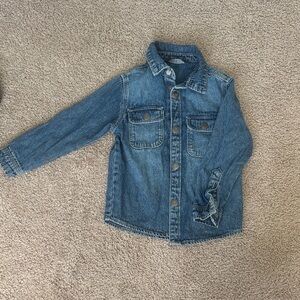 Classic Blue Denim Kids Jacket